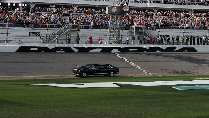 Donald Trump, Daytona 500, Daytona International Speedway, NASCAR