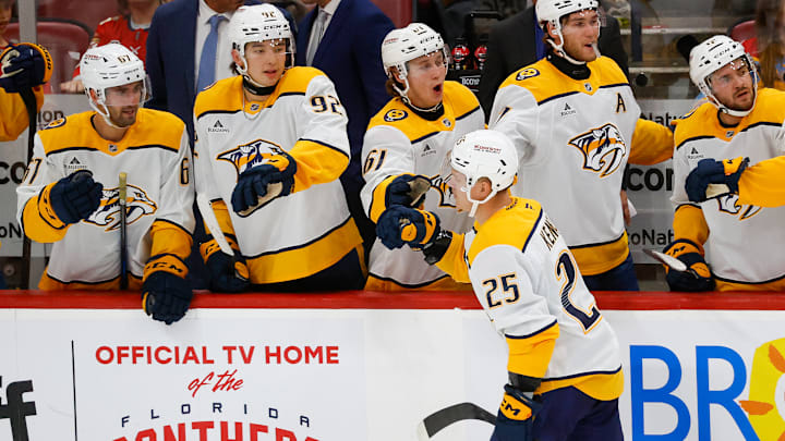Nashville Predators v Florida Panthers - Game 1