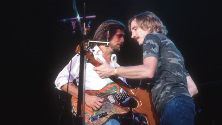 The Eagles performing
