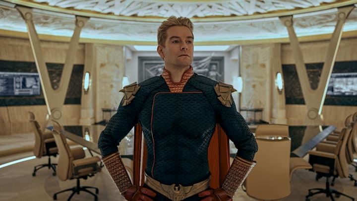 Antony Starr (Homelander) in The Boys Season 3 Credit: Courtesy of Prime Video Copyright: Amazon Studios