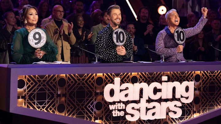 Carrie Ann Inaba, Derek Hough and Bruno Tonioli Carrie Ann Inaba, Derek Hough and Bruno Tonioli