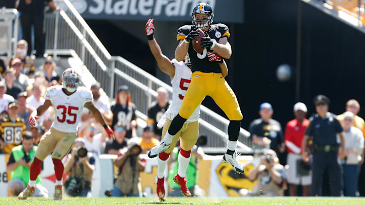 Heath Miller of the Pittsburgh Steelers