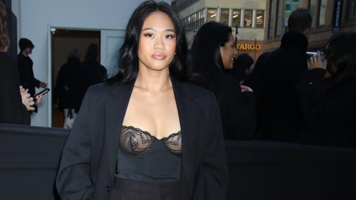 Sunisa Lee attend Calvin Klein 2025 Collection in New York.