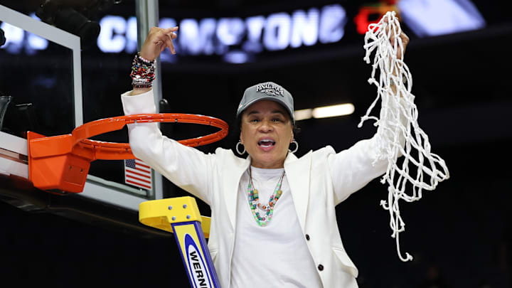 Dawn Staley has cut down a lot of nets at South Carolina, but she keeps finding new ways to get to the Final Four. 