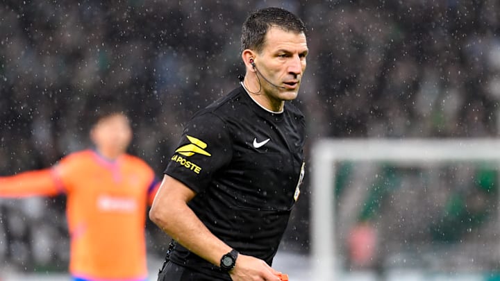 Jérémy Stinat a été l'arbitre face à l'OM.