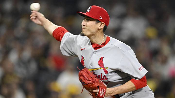 St. Louis Cardinals relief pitcher Riley O'Brien