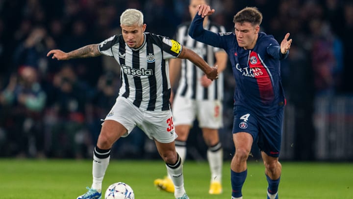 Bruno Guimaraes is getting closer to Paris Saint-Germain. / Eurasia Sport Images/GettyImages