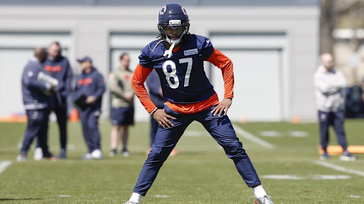 Luther Burden III was unavailable for any offseason full-team practice and could even be a holdout when camp starts.