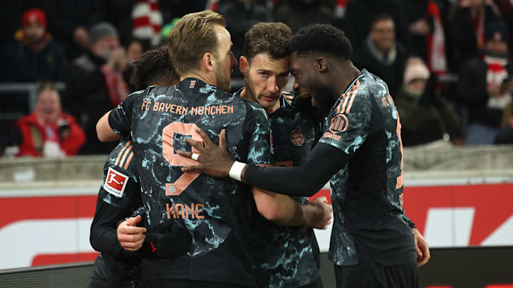 Leon Goretzka, Harry Kane, Alphonso Davies
