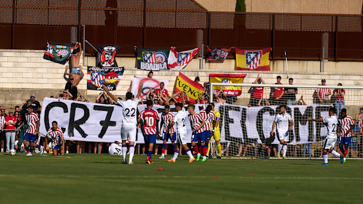 I tifosi dell'Atletico Madrid