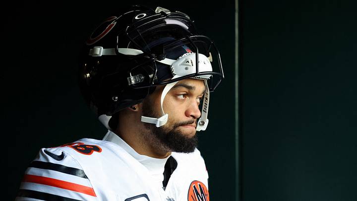 Chicago Bears quarterback Caleb Williams