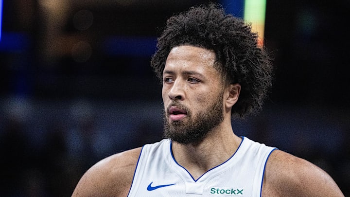 Nov 29, 2024; Indianapolis, Indiana, USA; Detroit Pistons guard Cade Cunningham (2)  in the first half against the Indiana Pacers at Gainbridge Fieldhouse. Mandatory Credit: Trevor Ruszkowski-Imagn Images