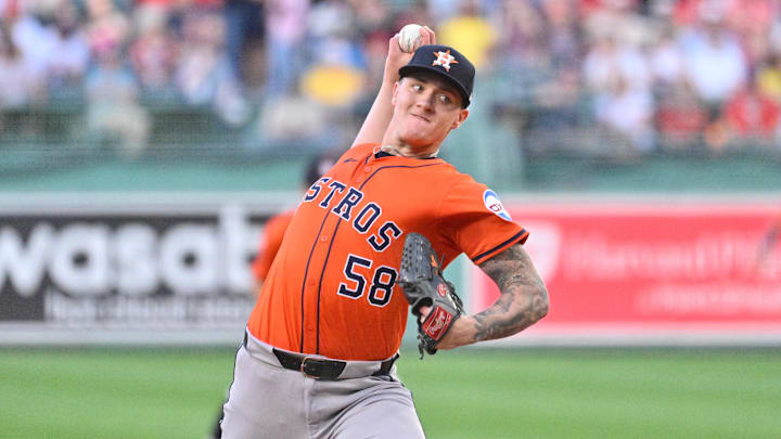 The Houston Astros are 14-8 when starting pitcher Hunter Brown is on the mound this season.