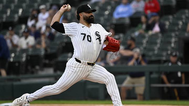 Chicago White Sox pitcher Jose Urquidy.