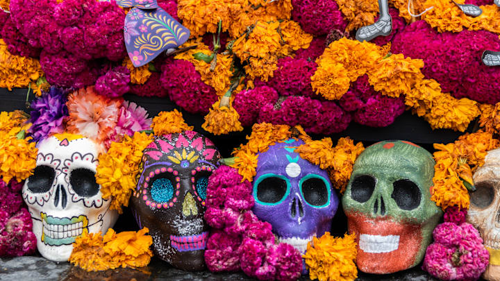 Sugar skulls are just one part of Día de los Muertos. 
