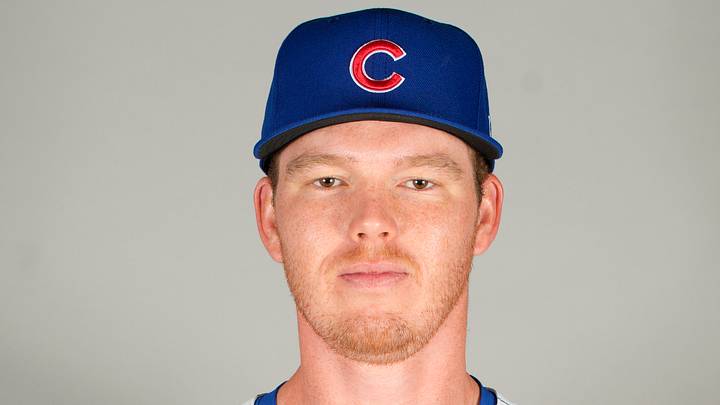Feb 20, 2024; Mesa, AZ, USA; Chicago Cubs pitcher Sam McWilliams (83) poses during photo day at Sloan Park. Mandatory Credit: Rick Scuteri-USA TODAY Sports Feb 20, 2024; Mesa, AZ, USA; Chicago Cubs pitcher Sam McWilliams (83) poses during photo day at Sloan Park. Mandatory Credit: Rick Scuteri-USA TODAY Sports