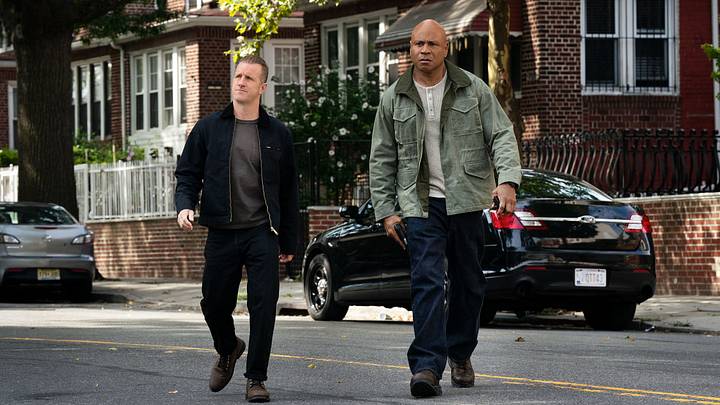 “Family Business” - NCIS: NEW YORK. Pictured (L-R): Scott Caan as NCIS Special Agent Nick Schaeffer and LL COOL J as NCIS Special Agent Sam Hanna. “Family Business” - NCIS: NEW YORK. Pictured (L-R): Scott Caan as NCIS Special Agent Nick Schaeffer and LL COOL J as NCIS Special Agent Sam Hanna.