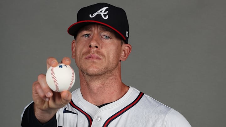 The reliever did not make the Braves' opening day roster