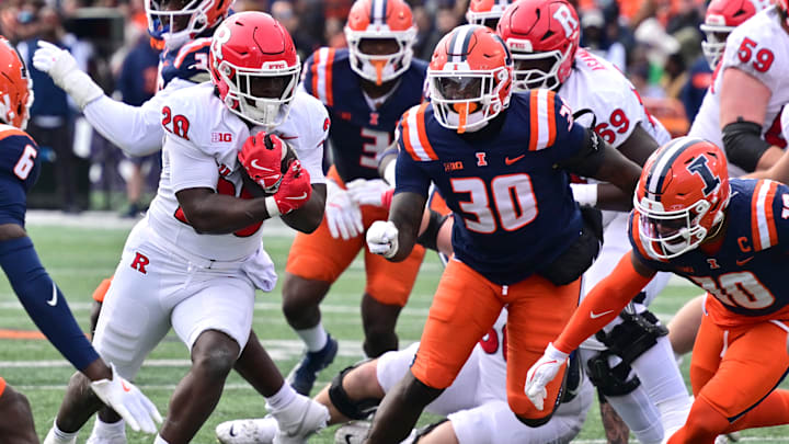 COLLEGE FOOTBALL: NOV 01 Rutgers at Illinois