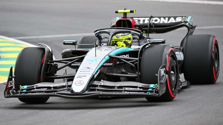 Hamilton earned an unexpected second victory in three races following Russell's disqualification. Hamilton earned an unexpected second victory in three races following Russell's disqualification.