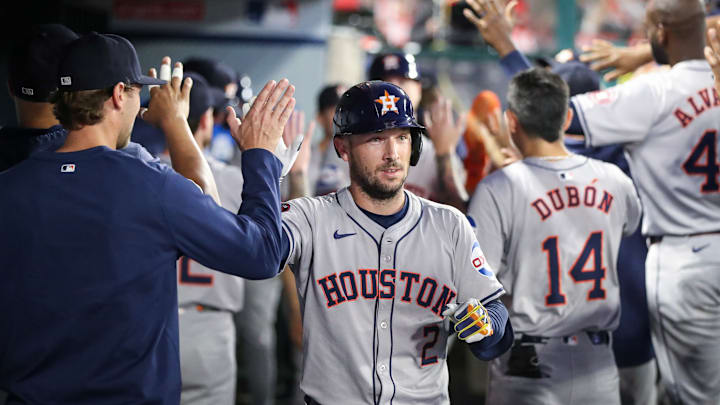 Houston Astros v Los Angeles Angels