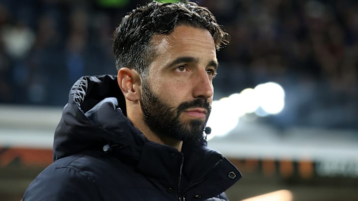 Ruben Amorim, head coach of Sporting Clube de Portugal,...