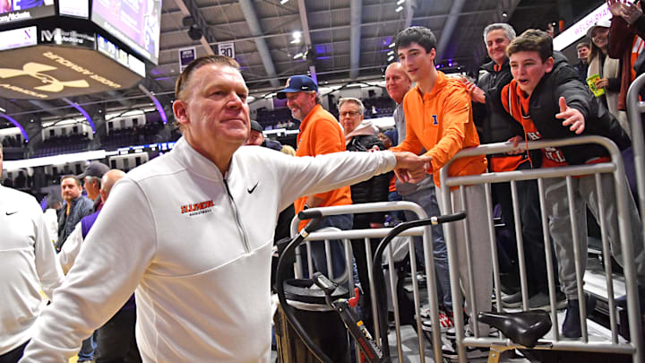 COLLEGE BASKETBALL: JAN 14 Illinois at Northwestern