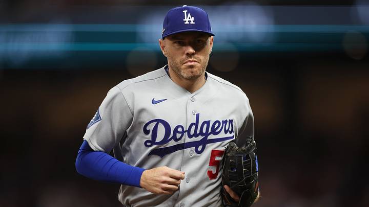Los Angeles Dodgers first baseman Freddie Freeman