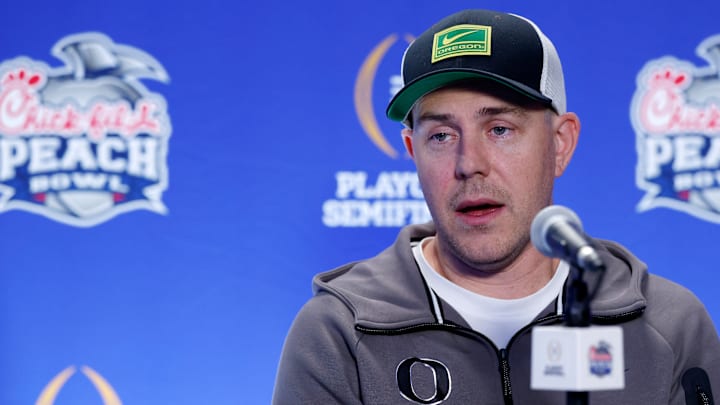 COLLEGE FOOTBALL: JAN 07 Press Conference for the College Football Playoff Semifinal at the Peach