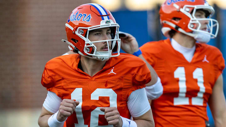 Florida quarterback Aaron Philo spoke to the media for the first time since transferring.