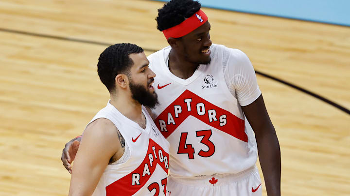 Pascal Siakam y Fred VanVleet igualaron marca de Jordan y Pippen
