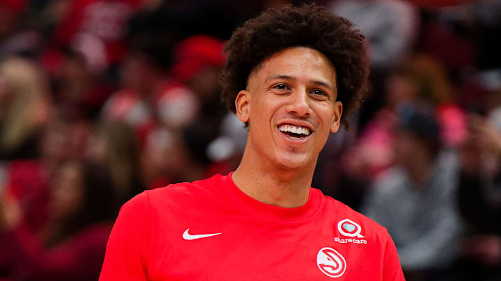 Atlanta Hawks forward Jalen Johnson