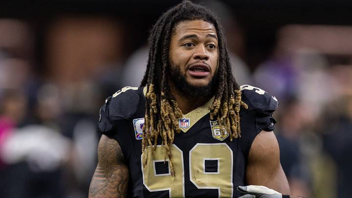 Oct 11, 2026; New Orleans, Louisiana, USA; New Orleans Saints defensive end Chase Young (99) walks to the locker room after the game against Minnesota Vikings at Caesars Superdome. Mandatory Credit: Stephen Lew-Imagn Images Oct 11, 2026; New Orleans, Louisiana, USA; New Orleans Saints defensive end Chase Young (99) walks to the locker room after the game against Minnesota Vikings at Caesars Superdome. Mandatory Credit: Stephen Lew-Imagn Images