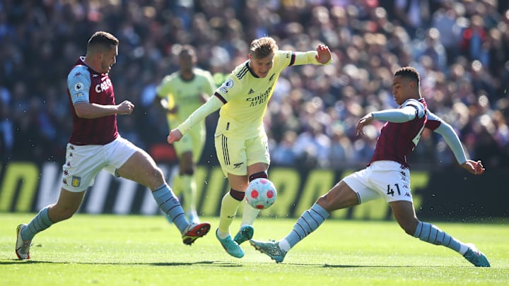 Arsenal and Aston Villa haven't drawn a game since 2012