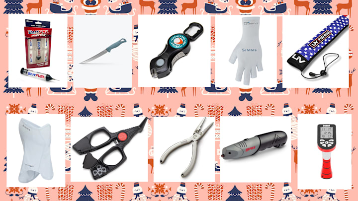 Surprise the special angler in your life with one of these fishing gear stocking stuffers.