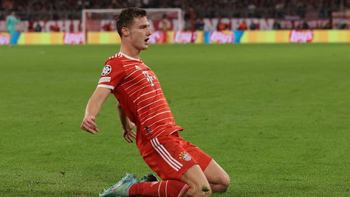 Benjamin Pavard, buteur ce soir avec le Bayern Benjamin Pavard, buteur ce soir avec le Bayern