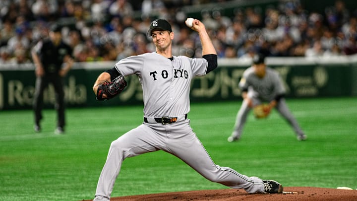 BASEBALL-MLB-JPN-CUBS-GIANTS BASEBALL-MLB-JPN-CUBS-GIANTS