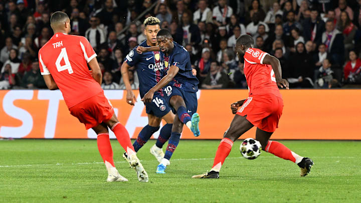 Dembelé fez grande jogo em Paris