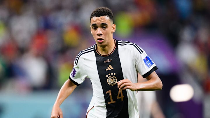 Jamal Musiala con la selección alemana