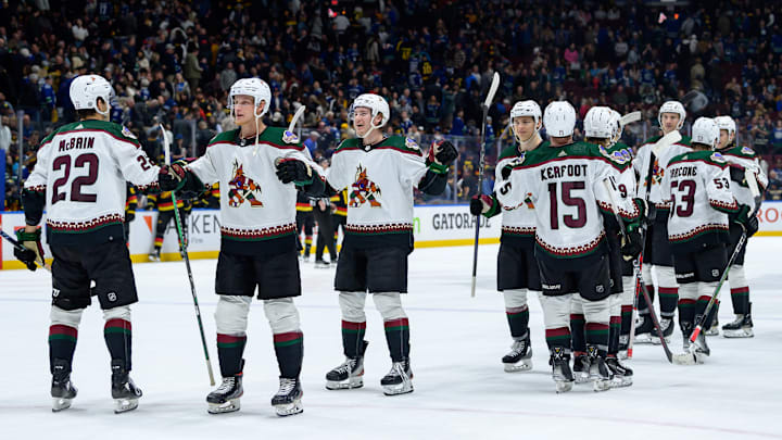 Arizona Coyotes v Vancouver Canucks