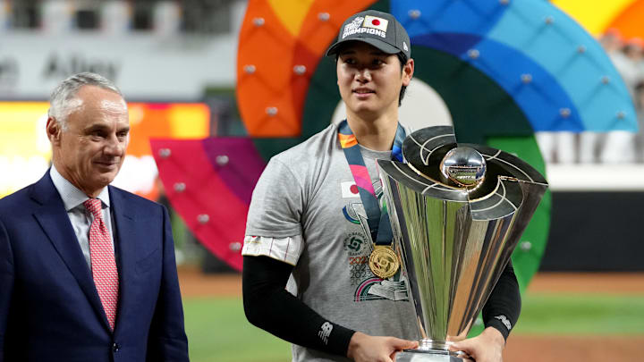 Ohtani viene de ganar el Clásico Mundial
