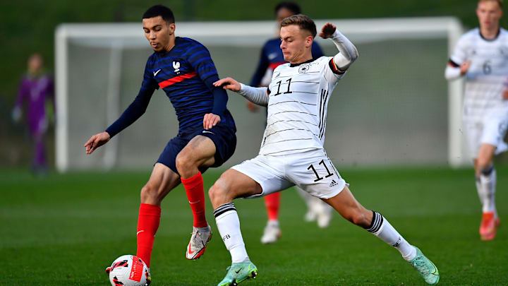 L'Équipe de France U20.
