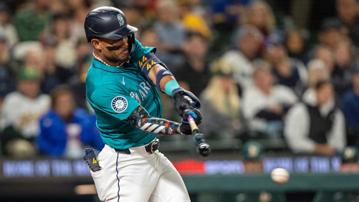 Seattle Mariners Outfielder Julio Rodriguez Seattle Mariners Outfielder Julio Rodriguez