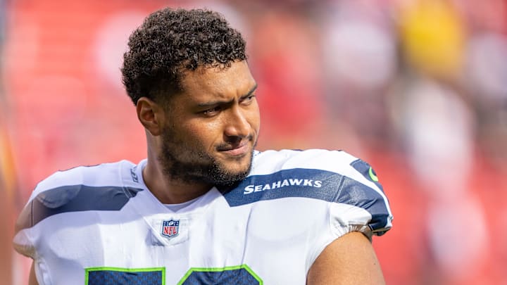 Offensive tackle Stone Forsythe Offensive tackle Stone Forsythe