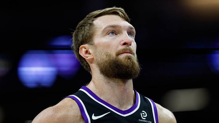 Nov 11, 2025; Sacramento, California, USA; Sacramento Kings center Domantas Sabonis (11) looks on during the fourth quarter against the Denver Nuggets at Golden 1 Center. Mandatory Credit: Sergio Estrada-Imagn Images Nov 11, 2025; Sacramento, California, USA; Sacramento Kings center Domantas Sabonis (11) looks on during the fourth quarter against the Denver Nuggets at Golden 1 Center. Mandatory Credit: Sergio Estrada-Imagn Images