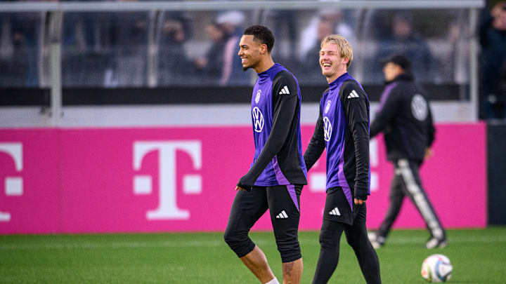 Julian Brandt and Felix Nmecha