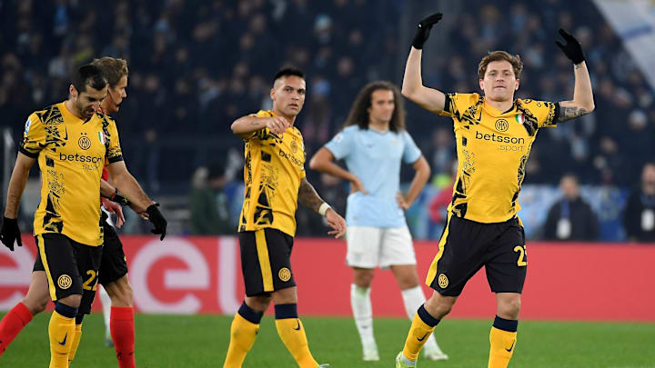 Barella anotou um golaço em Roma