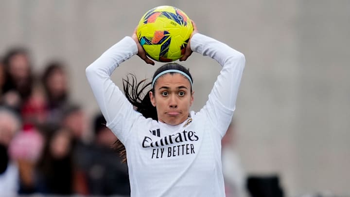 Antonia, do Real Madrid, é uma das brasileiras que disputa as quartas de final da Champions League Feminina