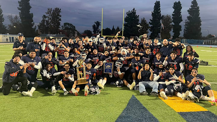 The Chatsworth High football team wins the City Section Division II final after a wacky ending against South Gate.