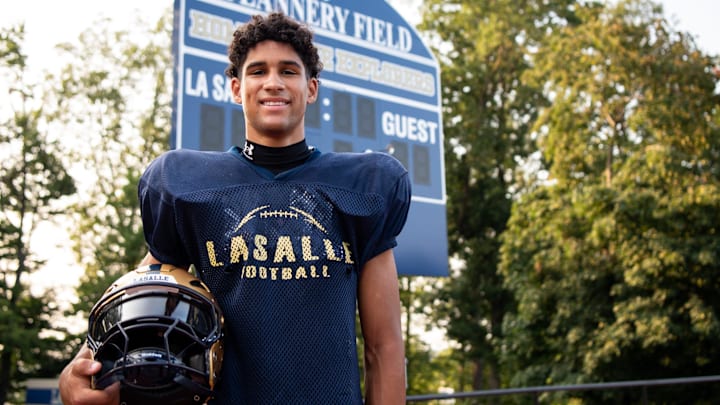 La Salle's 2025 football roster includes standouts like wide receiver Joey O'Brien.